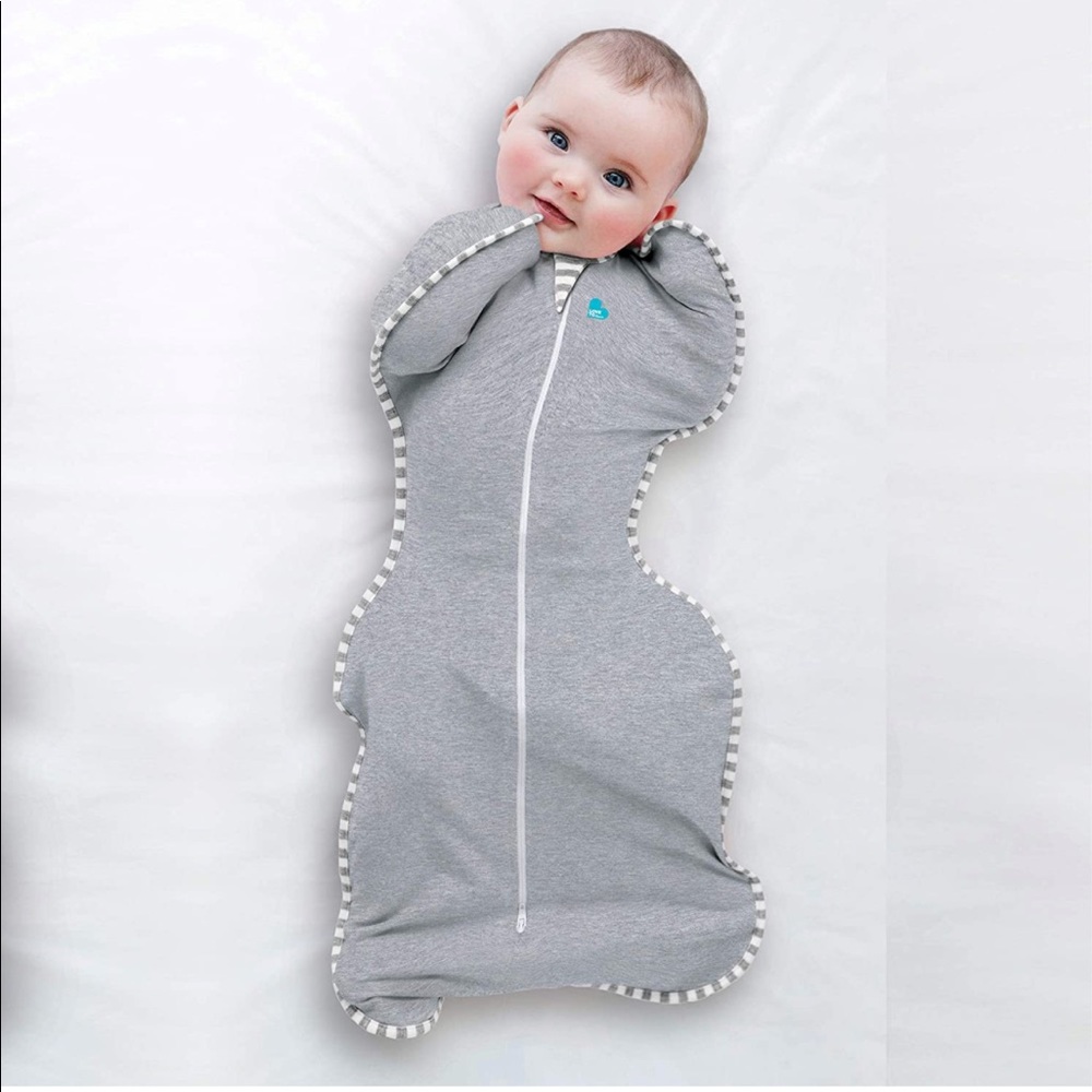 Love To Dream Swaddle UP, Light Grey, Small, 8-13 lbs